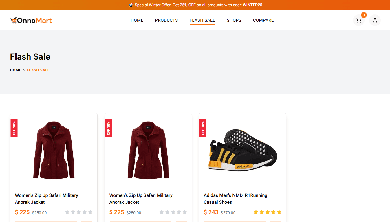 OnnoMart - E-Commerce Application - Screenshot 2